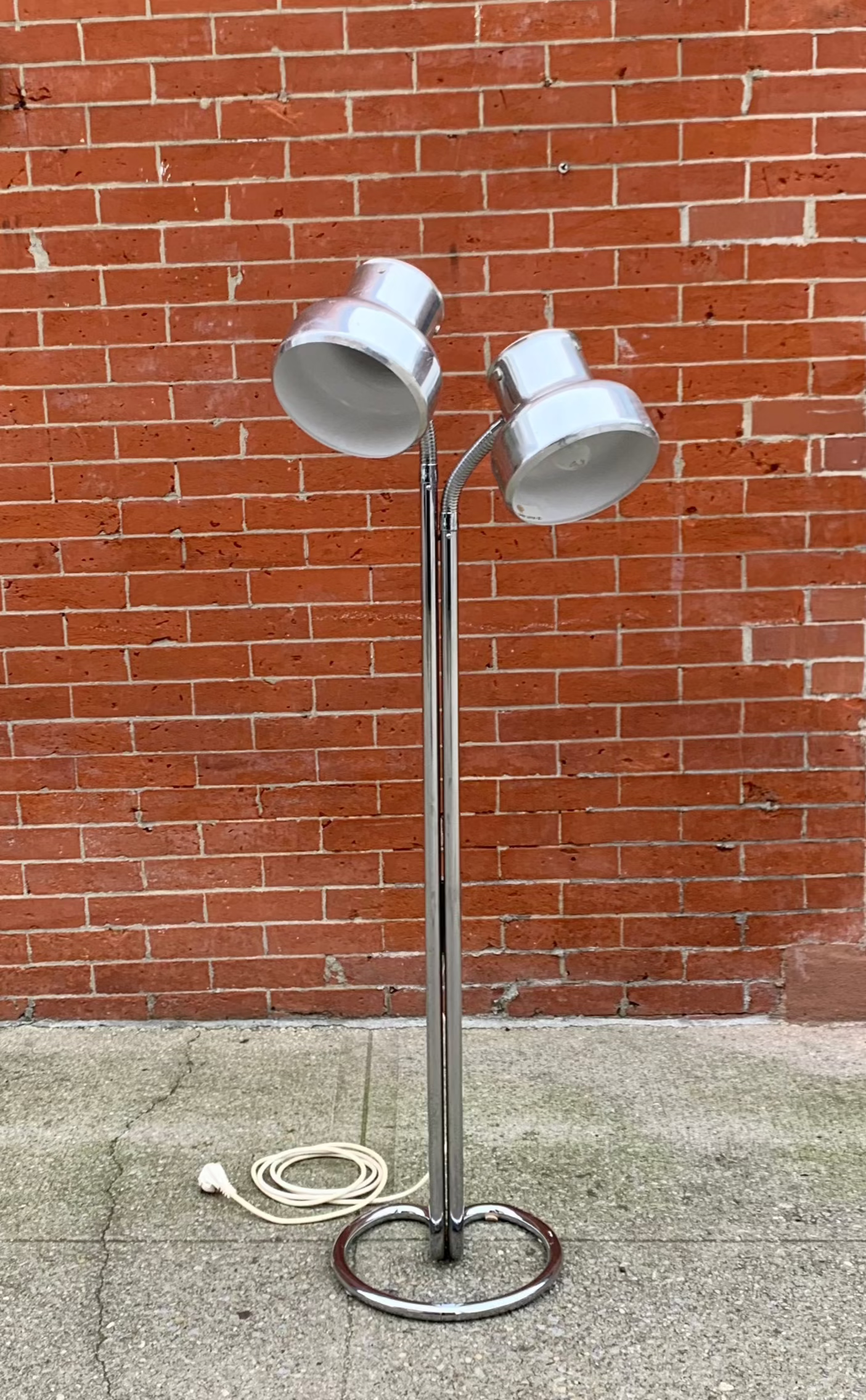 Bumling Floor Lamp in Chrome by Anders Pehrson for Ateljé Lyktan, Sweden, 1968