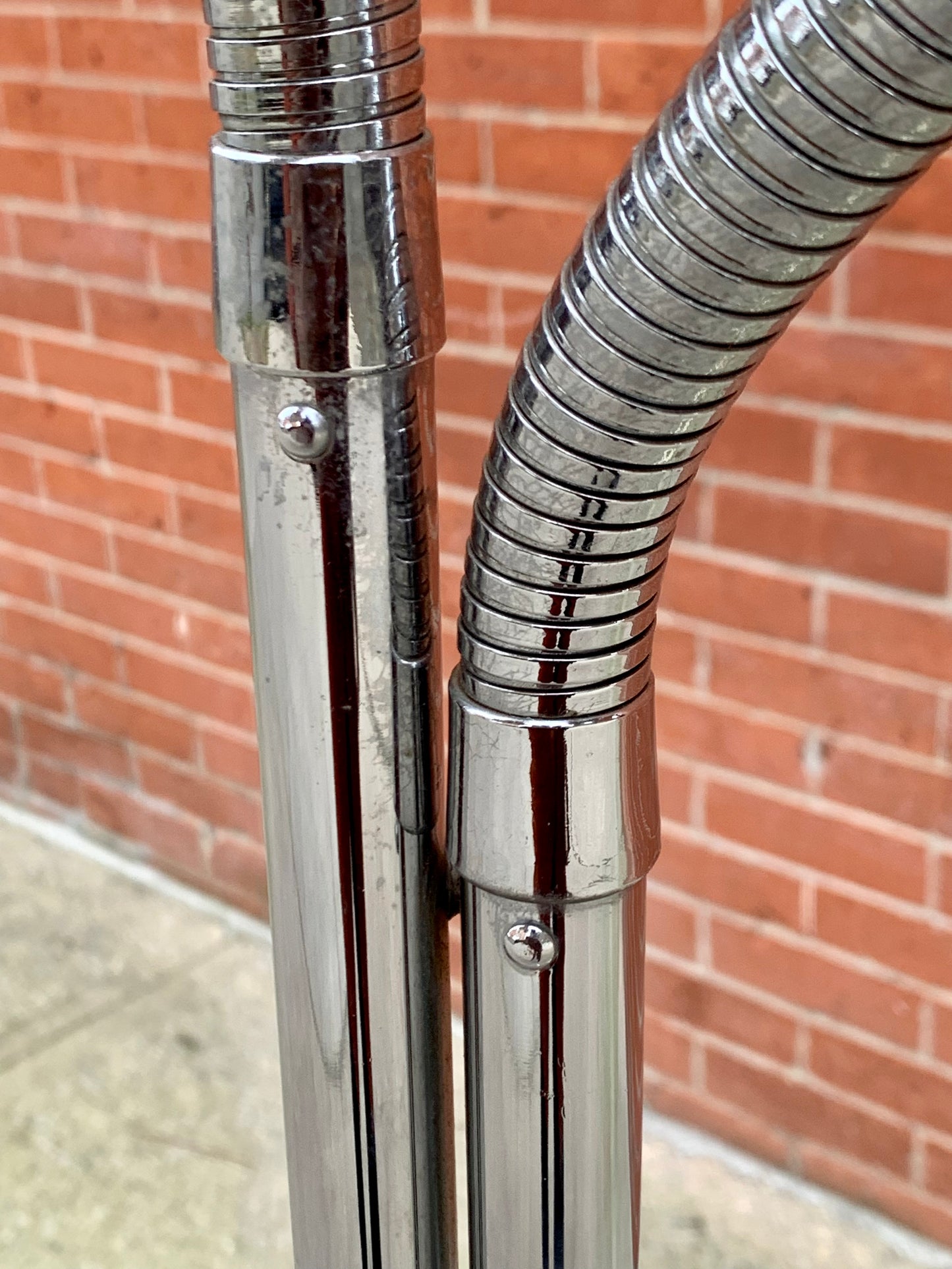 Bumling Floor Lamp in Chrome by Anders Pehrson for Ateljé Lyktan, Sweden, 1968