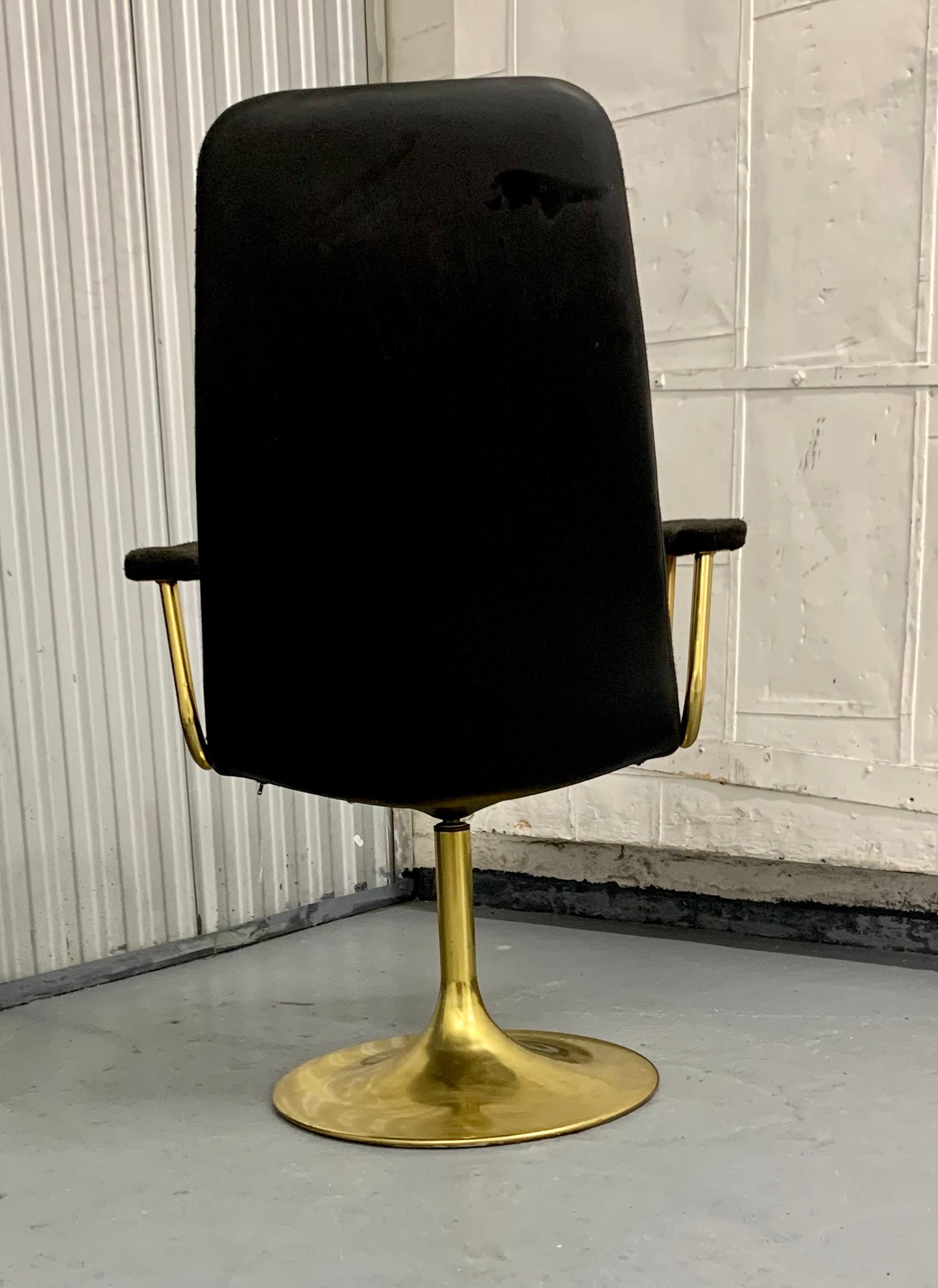 1960s Borge Johanson Black & Gold Viggen Dining Chairs