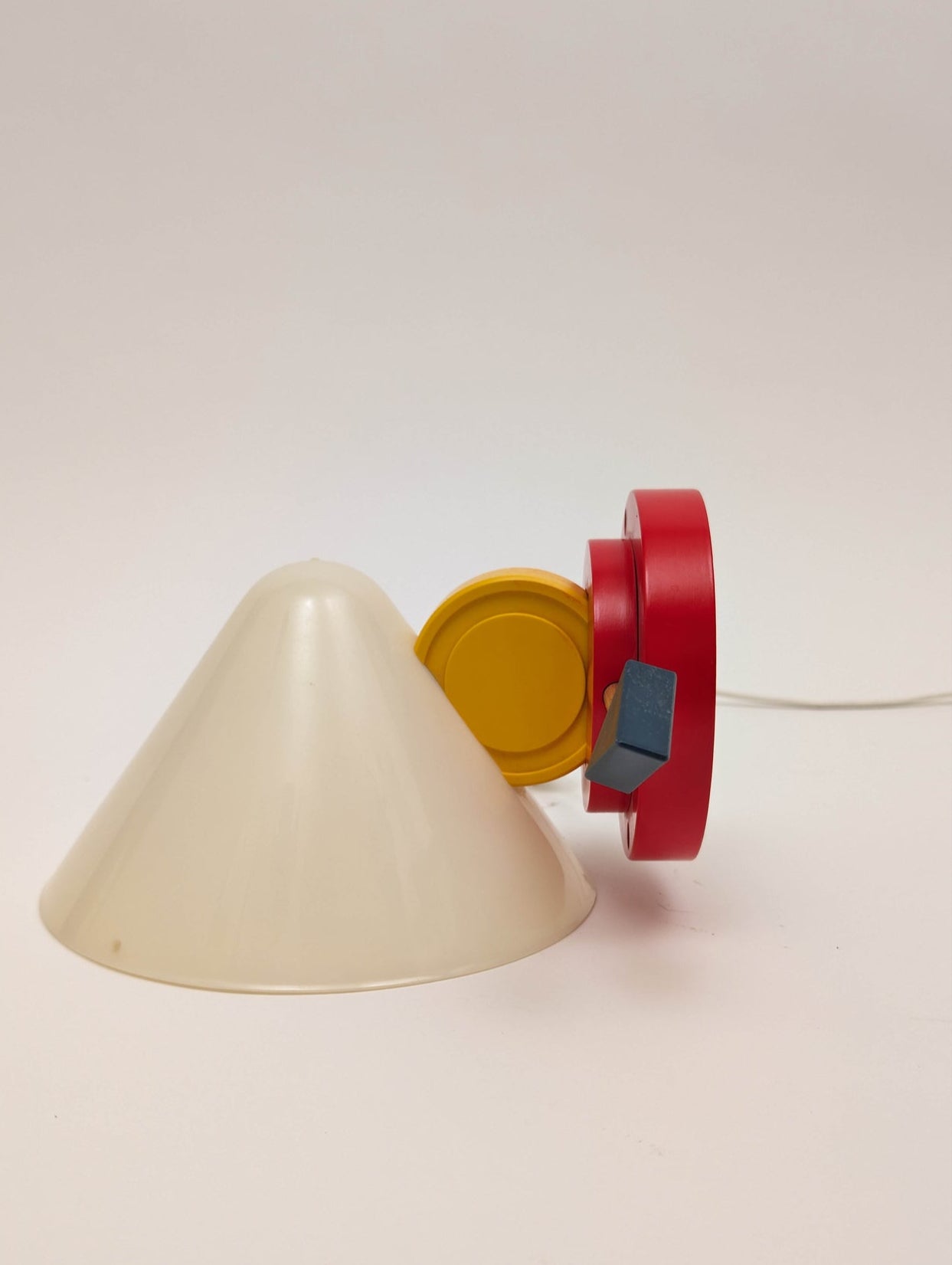 Vintage Pair of 1980s Ettore Sottsass for IKEA Memphis Style Wall Sconces