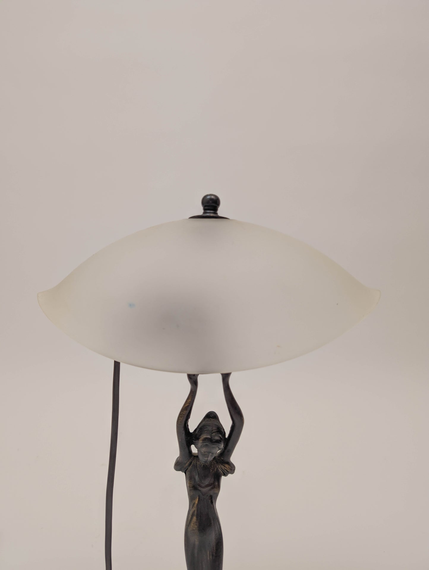1930s Danish Art Deco Lamp of Lady