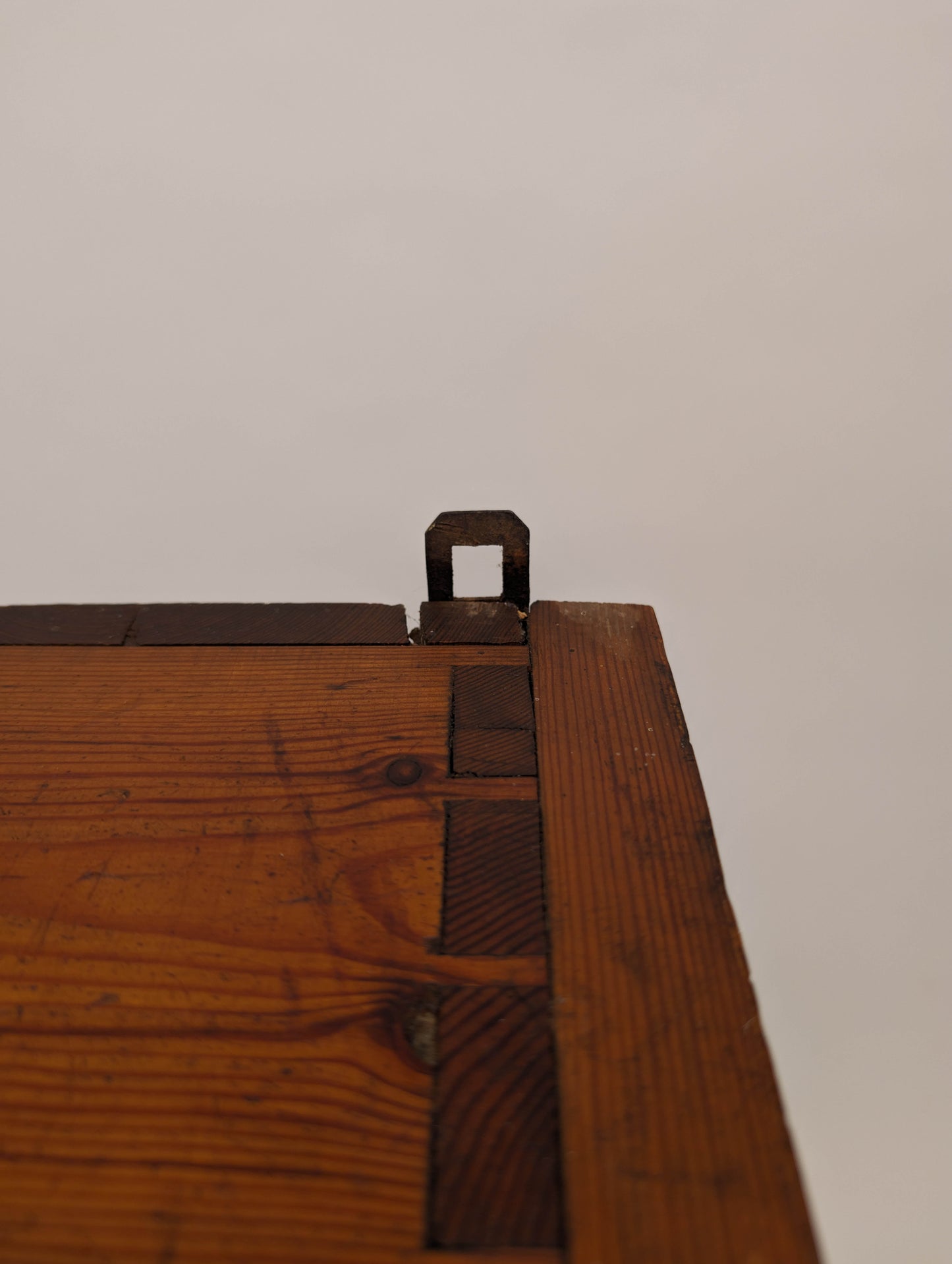 Antique Danish Wall Mounted Cabinet, 1900s