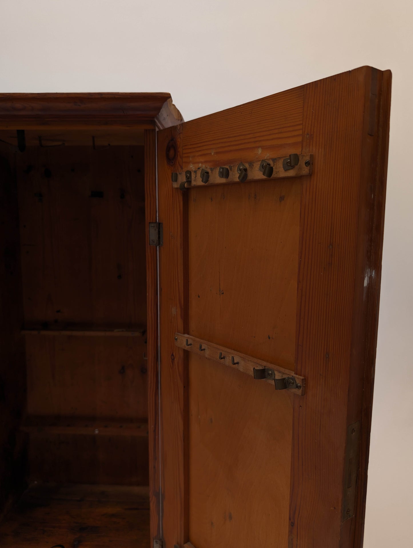 Antique Danish Wall Mounted Cabinet, 1900s