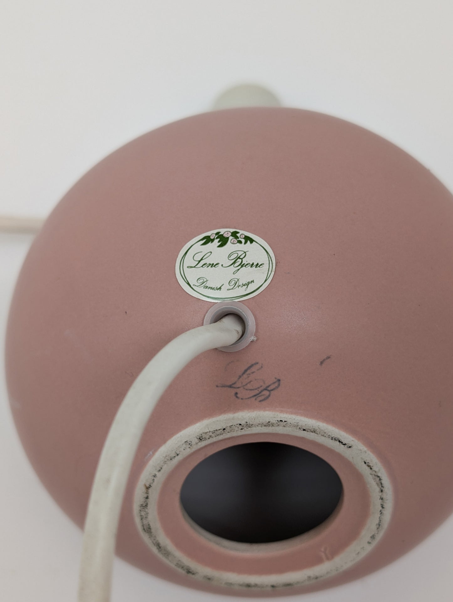 Vintage Lene Bjerre Table Lamp, Scandinavian