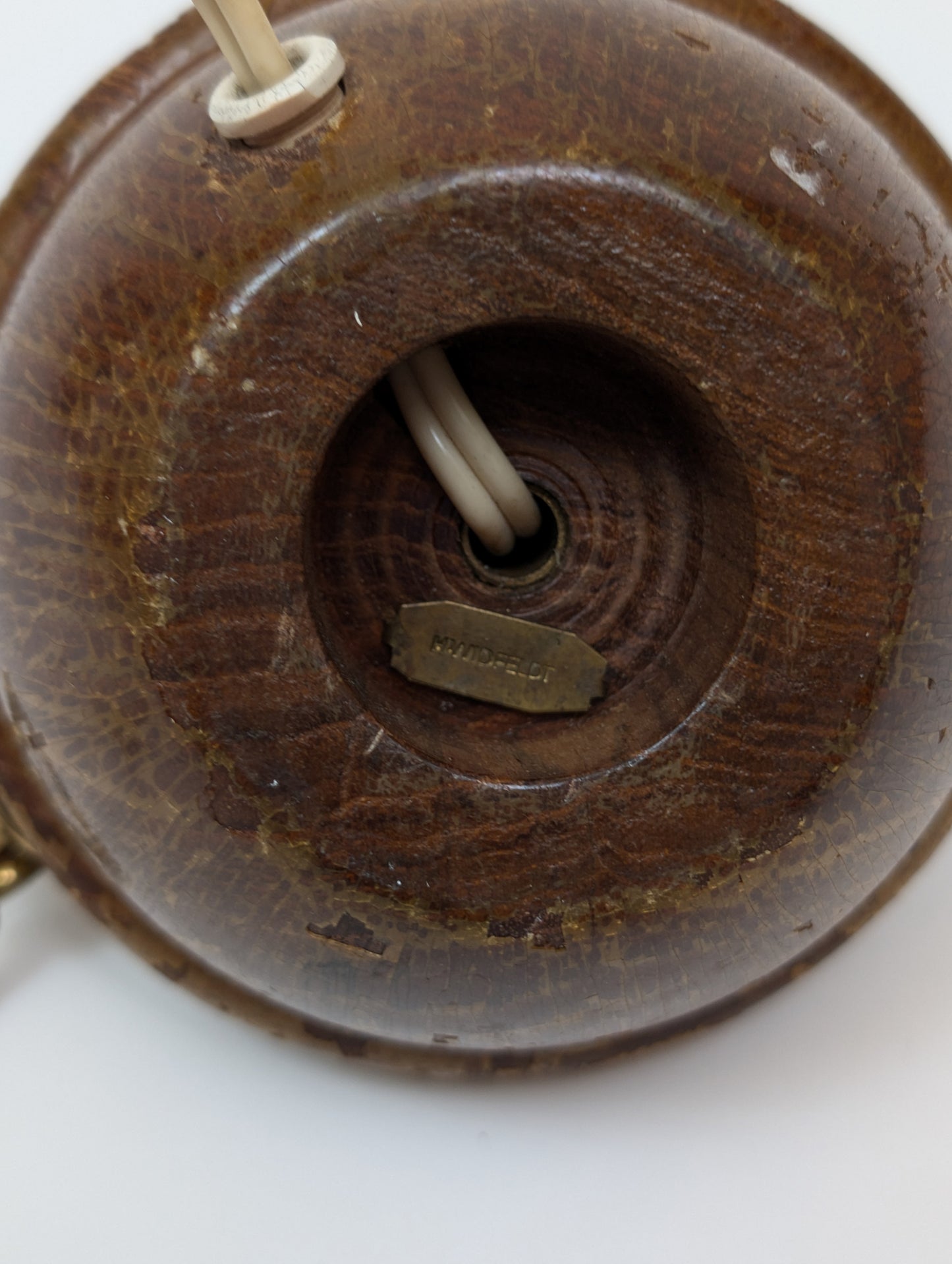 Vintage German Hwidfeldt Lamp