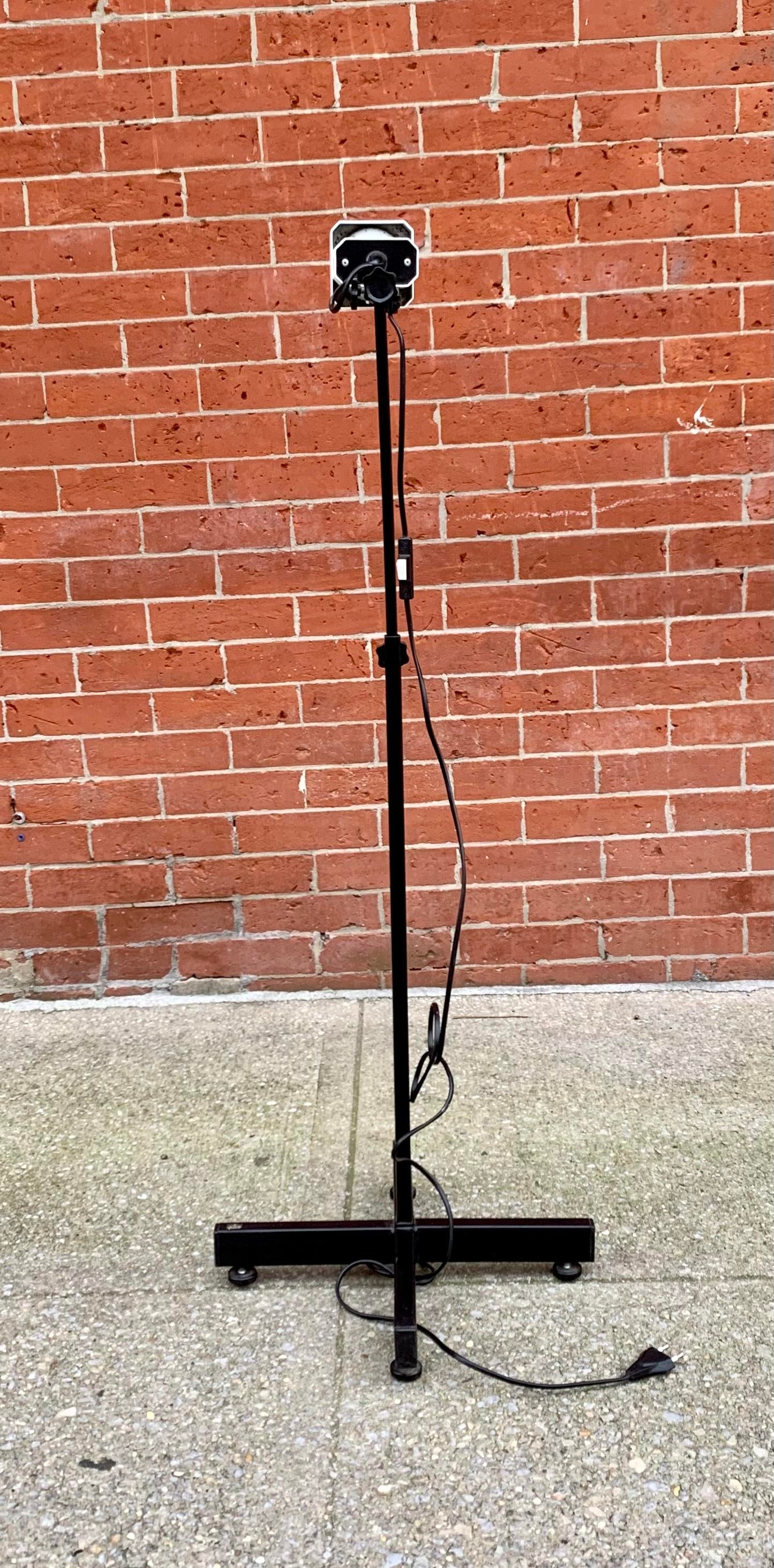 Vintage Danish Postmodern “Flipper” Mogens Davidsen Design Studio Lamp in Black