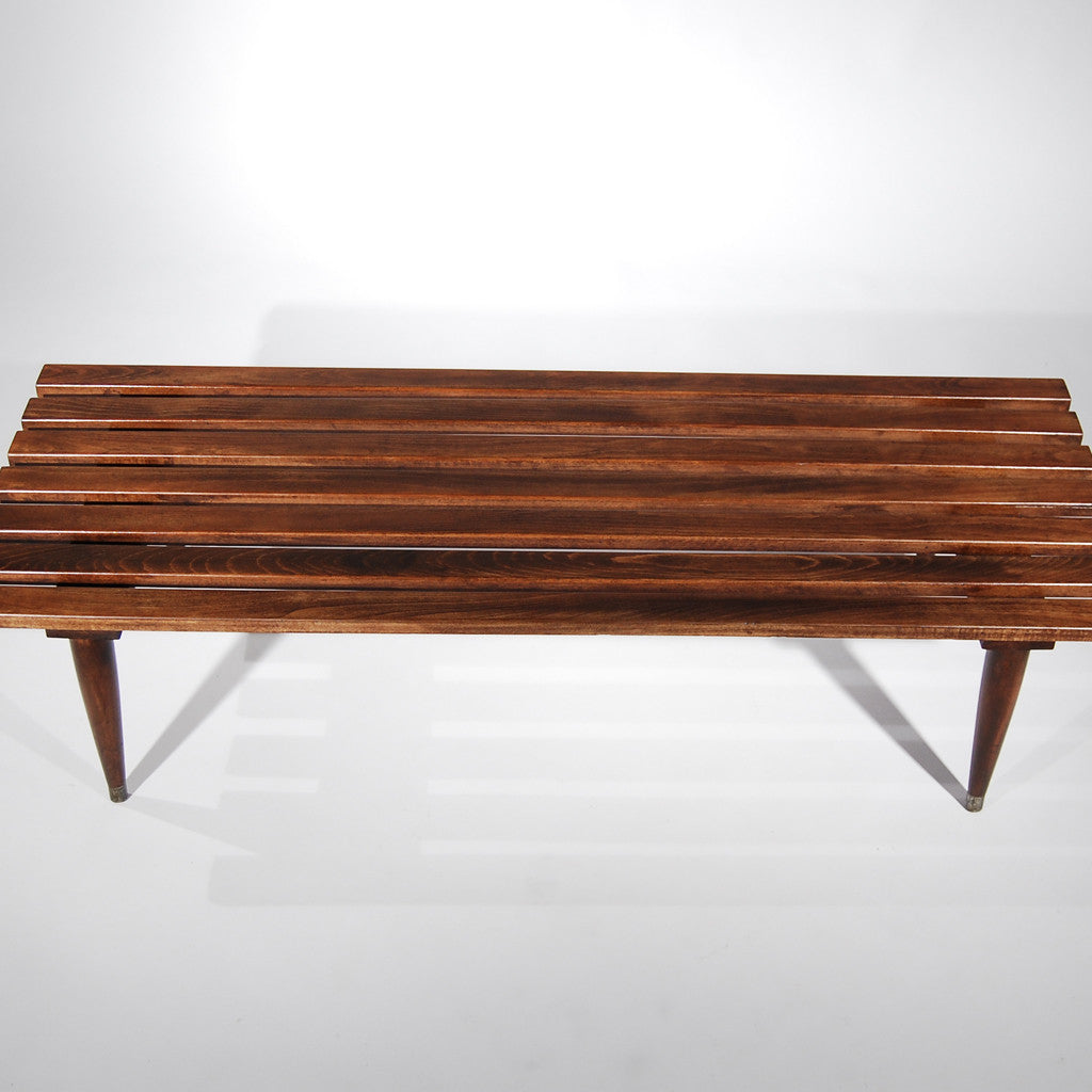 Slated Short Bench