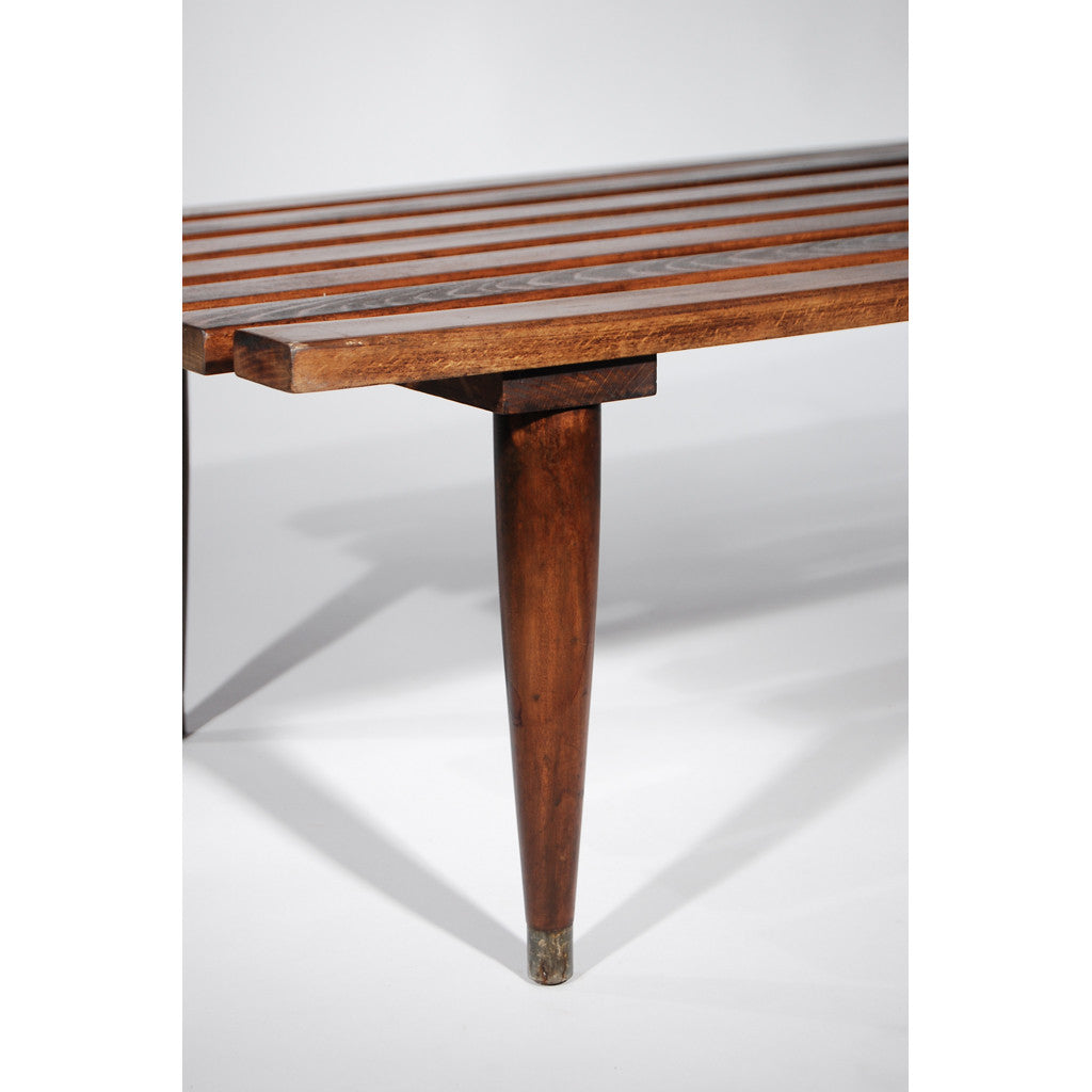 Slated Short Bench