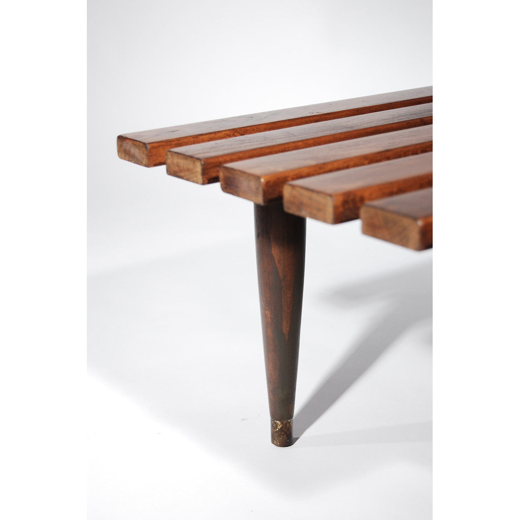 Slated Short Bench