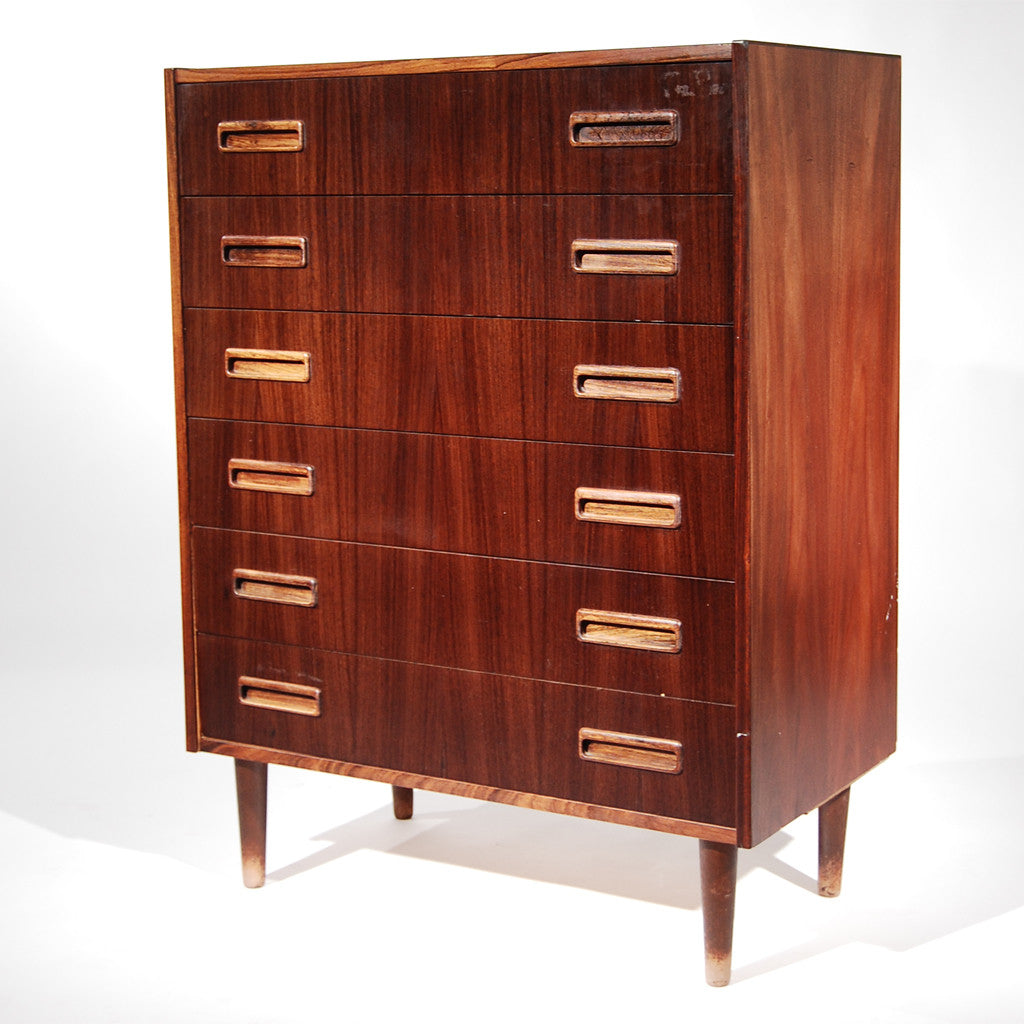 Vintage 60's Style Wood Dresser