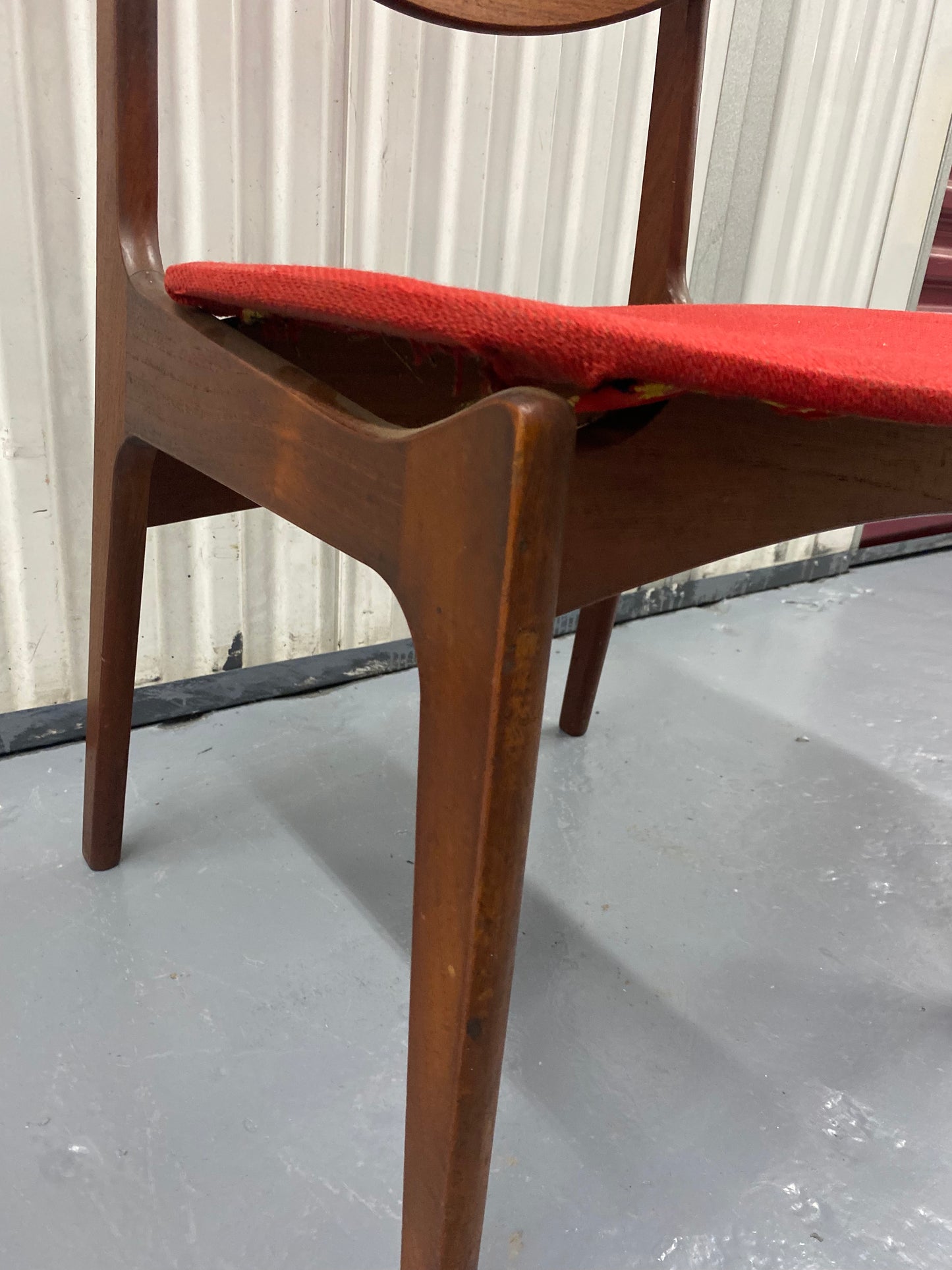 1960s Teak Dining Chair in the Style of Erik Buch for Funder-Schmidt & Madsen, Odense