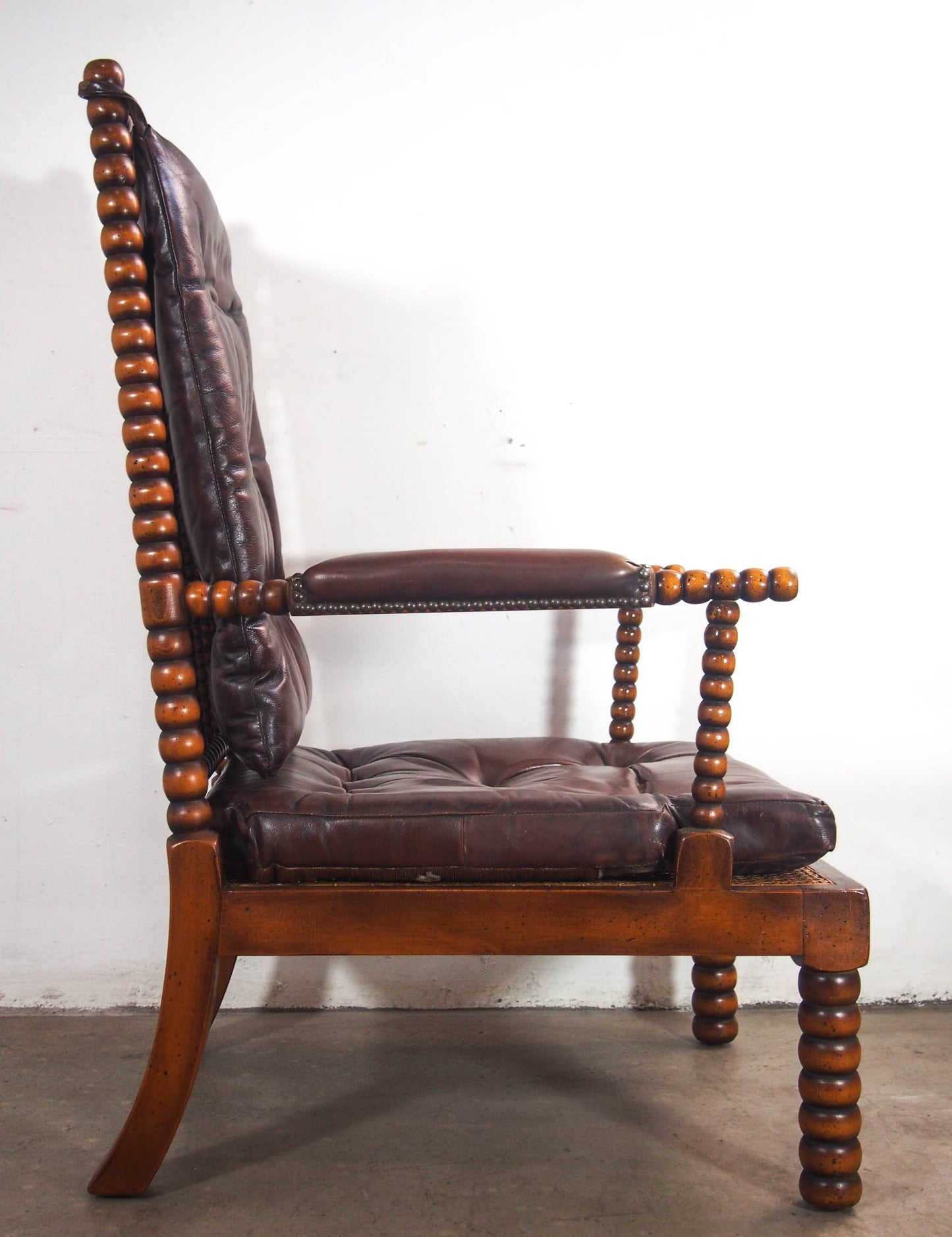 Spanish Valenti Wood Twist Style Arm Chair