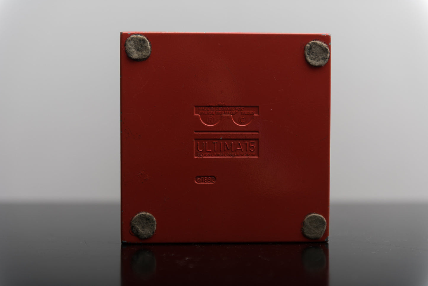 Beck and Jung Ashtray in Aluminium Model Ultima 15