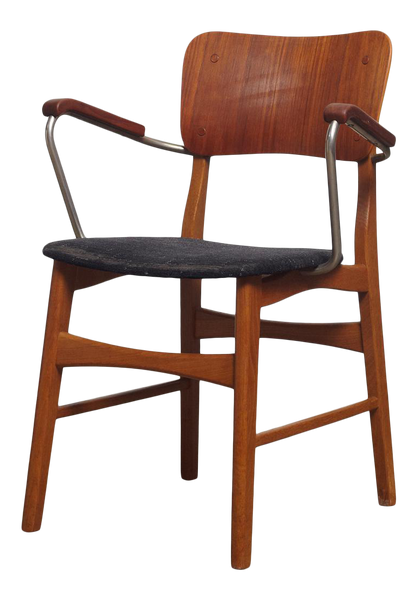 1950s Vintage Danish Ib Kofod Larsen Armchair