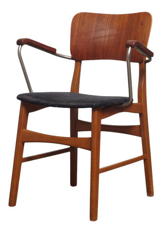 1950s Vintage Danish Ib Kofod Larsen Armchair