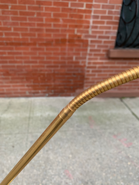 1970's Brass Floor Lamp by Vrieland Design