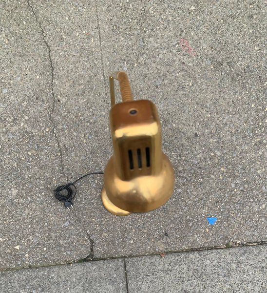 1970's Brass Floor Lamp by Vrieland Design