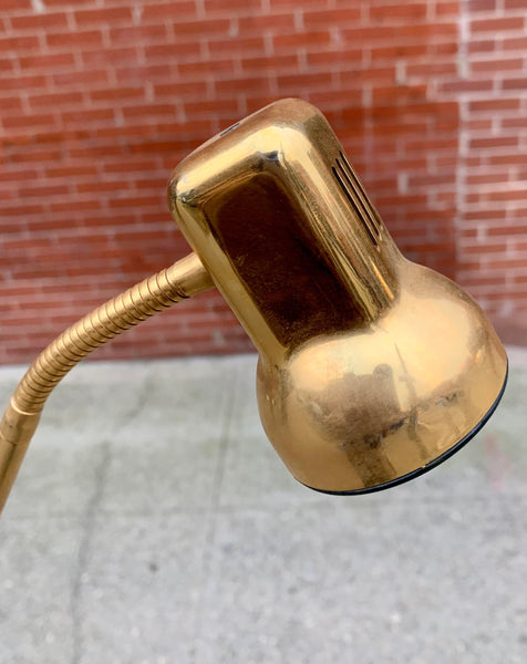 1970's Brass Floor Lamp by Vrieland Design