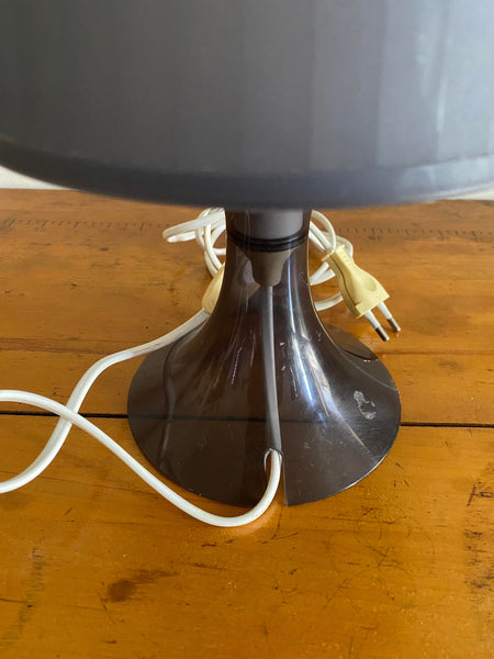 1990s Ikea Lampan Dark Turquoise Blue Plastic Desk Lamp in Dark Turquoise Blue