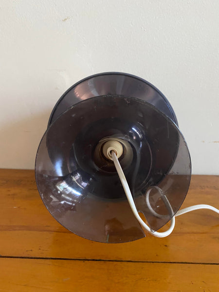 1990s Ikea Lampan Dark Turquoise Blue Plastic Desk Lamp in Dark Turquoise Blue