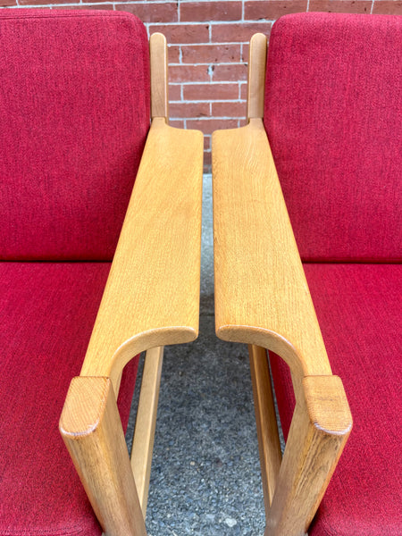 Model 227 Easy Chairs by Borge Mogensen for Fredericia, 1960s, Set of 2