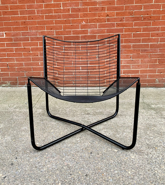 Vintage Ikea Järpen Lounge Chair & Side Table by Niels Gammelgaard