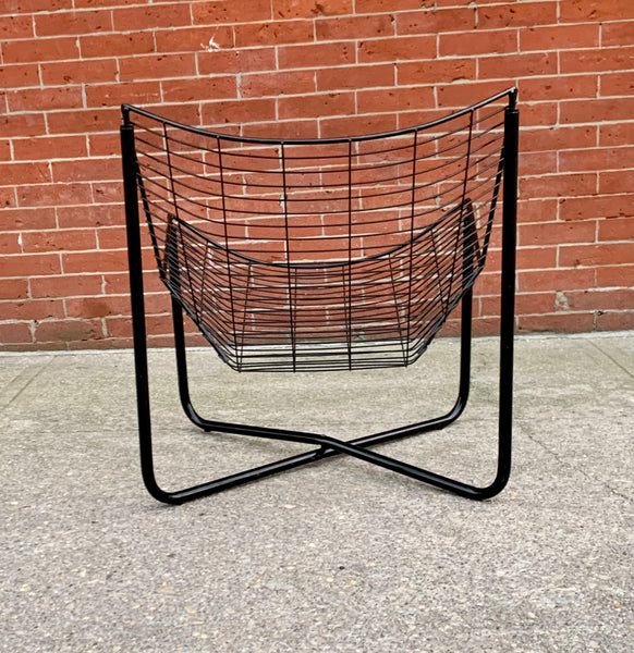 Vintage Ikea Järpen Lounge Chair & Side Table by Niels Gammelgaard