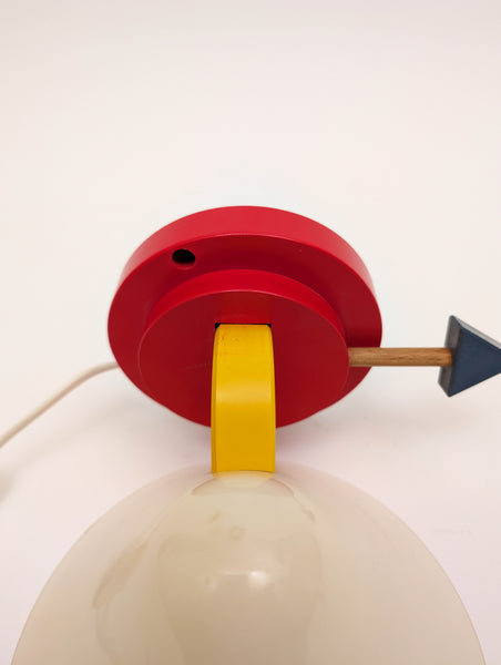 Vintage Pair of 1980s Ettore Sottsass for IKEA Memphis Style Wall Sconces