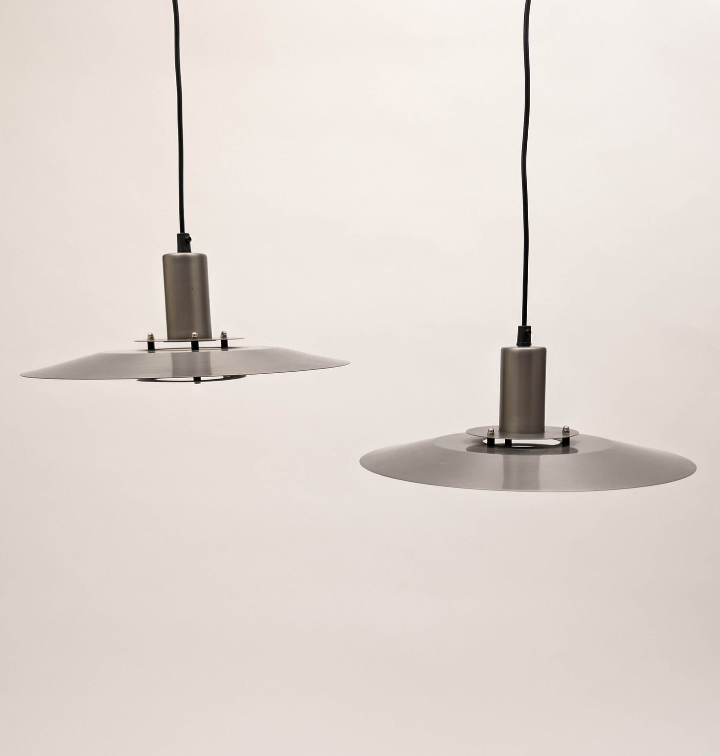 Danish Model 4000 Hanging Lamps From Horn, 1980s - a Pair