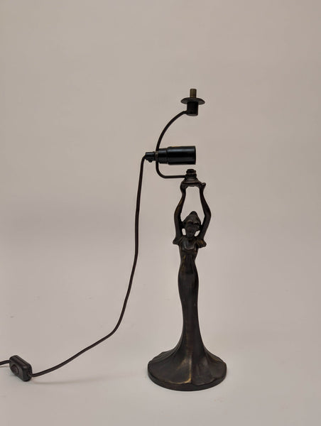 1930s Danish Art Deco Lamp of Lady
