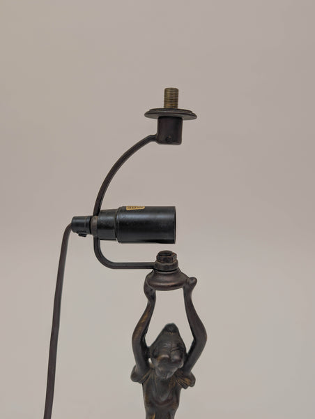 1930s Danish Art Deco Lamp of Lady