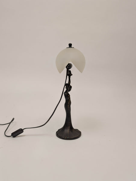 1930s Danish Art Deco Lamp of Lady