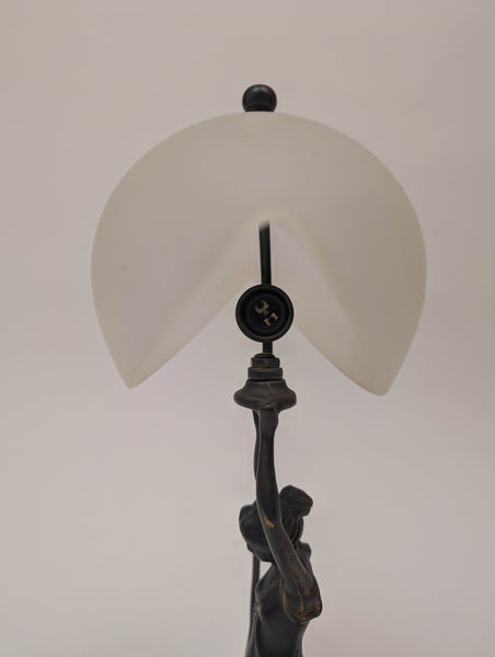 1930s Danish Art Deco Lamp of Lady