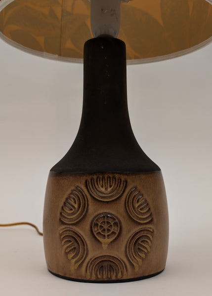 Vintage Danish Frank Keramik Table Lamp