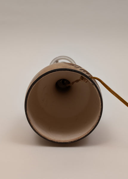 Vintage Danish Frank Keramik Table Lamp
