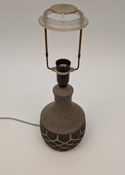 Chris Haslev 1960s Danish Ceramic Table Lamp Base