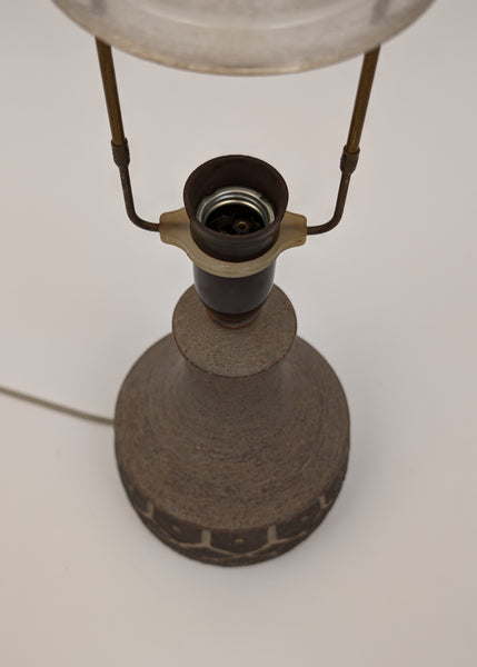 Chris Haslev 1960s Danish Ceramic Table Lamp Base