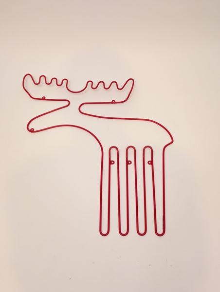 Vintage Ikea Sprallig Wall Mounted Moose Coat Rack