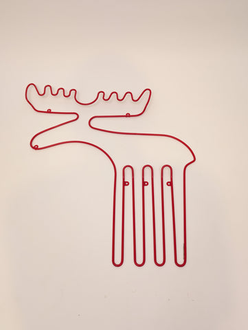 Vintage Ikea Sprallig Wall Mounted Moose Coat Rack