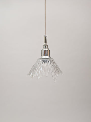 Wirkkala Revontulet Glass Hanging Lamp, Pendant Light for Humppila, Finland 1970s