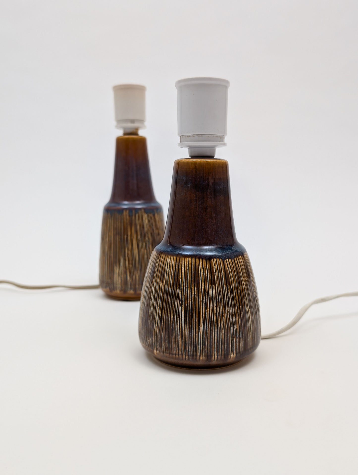 Pair of Vintage Søholm Table Lamps, Designed by Svend Aage Jensen