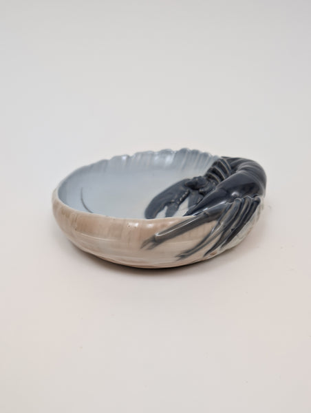 Royal Copenhagen Dish With Lobster