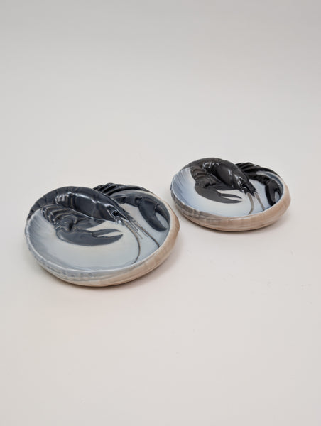 Royal Copenhagen Dish With Lobster
