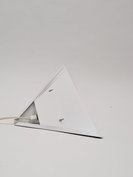 Vintage Danish Pyramid Black Sconce
