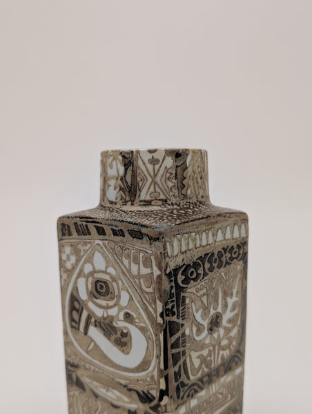Set of 2 Baca Faience Vases by Nils Thorsson for Royal Copenhagen, Denmark, 1970s