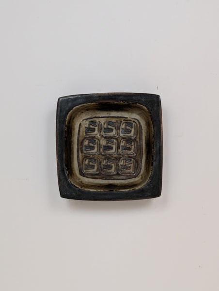 Handmade Royal Copenhagen Sung Glazed Stoneware Vide-Poche, 1960s