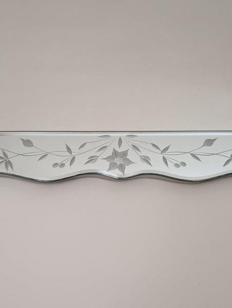 1950s Venetian Etched Wall Mirror