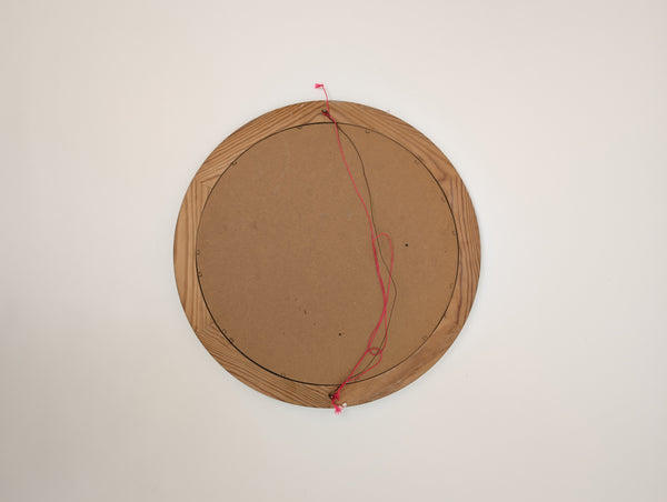 Wall Mirror in the Style of Sergio Mazza From Artemide, 1970s