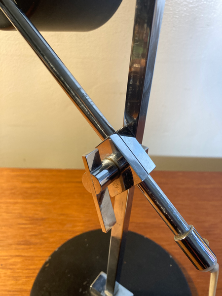 Aluminium Single Spot Desk Lamp 1970s
