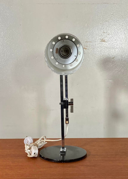 Aluminium Single Spot Desk Lamp 1970s
